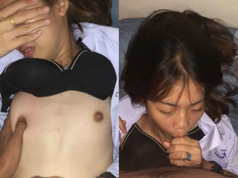 Huấn luyện em ghệ sinh viên thành một con đỹ dâm nghiện mút cặc p1